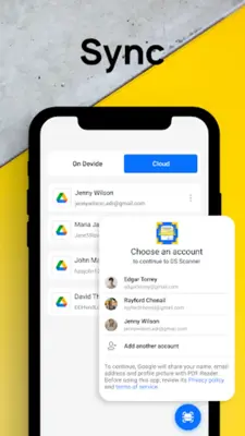 DS Scanner Docs & PDF Scanner android App screenshot 1